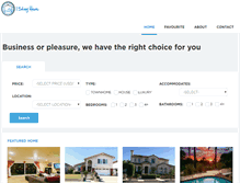 Tablet Screenshot of istayhere.com
